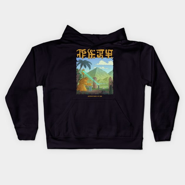The golden army of Hatra Kids Hoodie by Sotuland